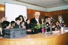 در مراسم سالگرد شورا 