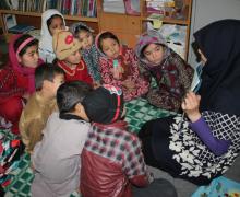 Pictures from “How to Heal a Broken Wing” by Bob Graham has fascinated the children of Mazar-e-Sharif